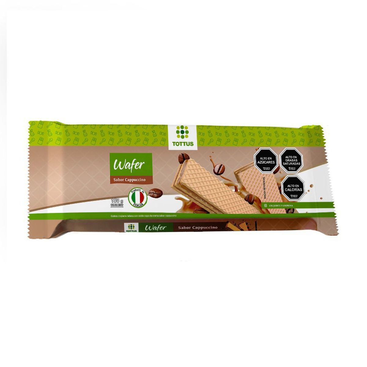 TOTTUS - Wafer Crema Capuccino