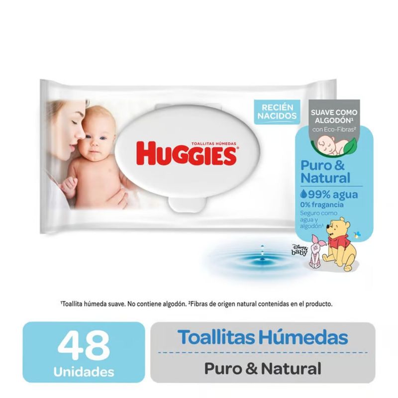 HUGGIES - Toallitas Húmedas Huggies RN 48 UN