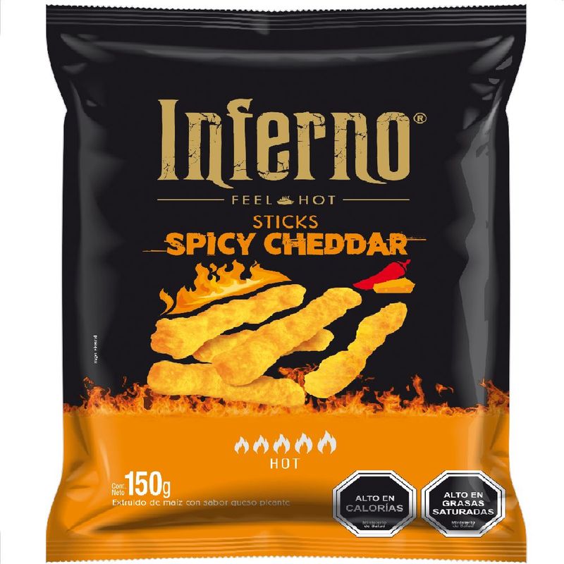 INFERNO - Sticks Spicy Cheddar