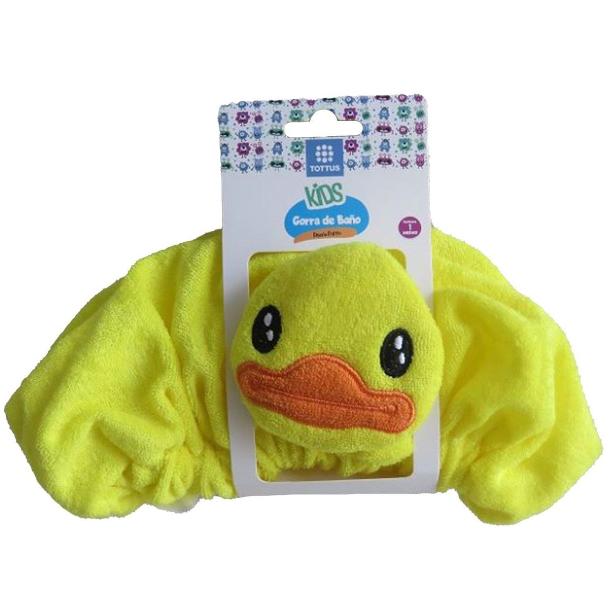 TOTTUS - Gorra De Baño Infantil Patito