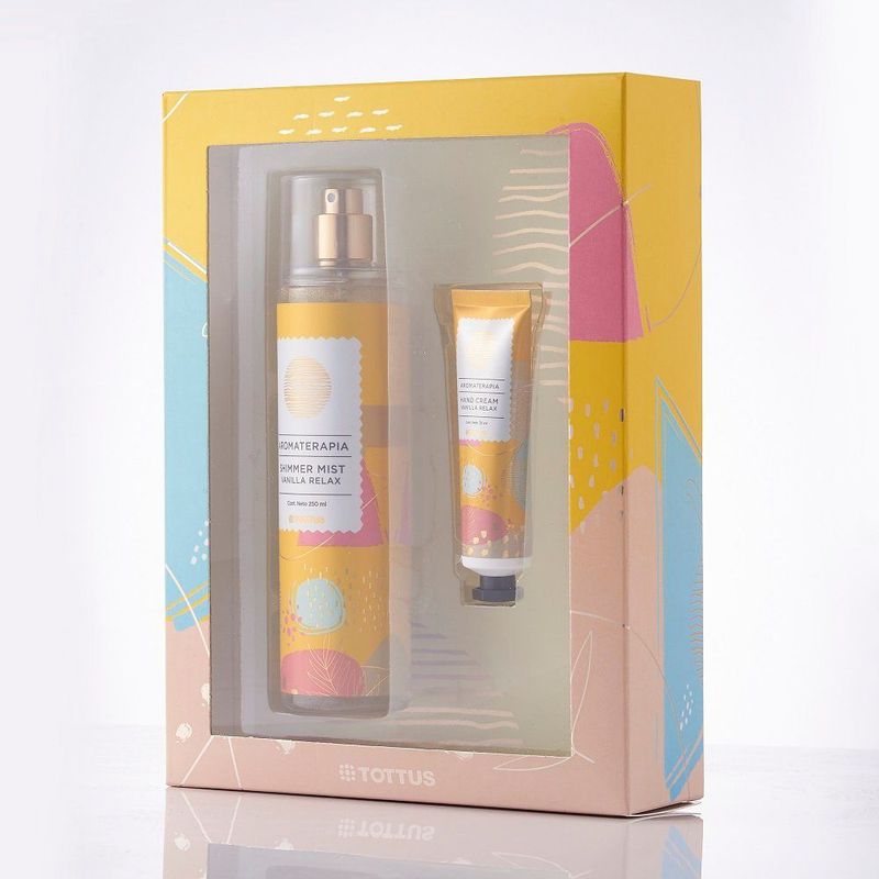 TOTTUS - Set Shimmer Mist 250 ml + Crema Manos Vainilla 30 ml