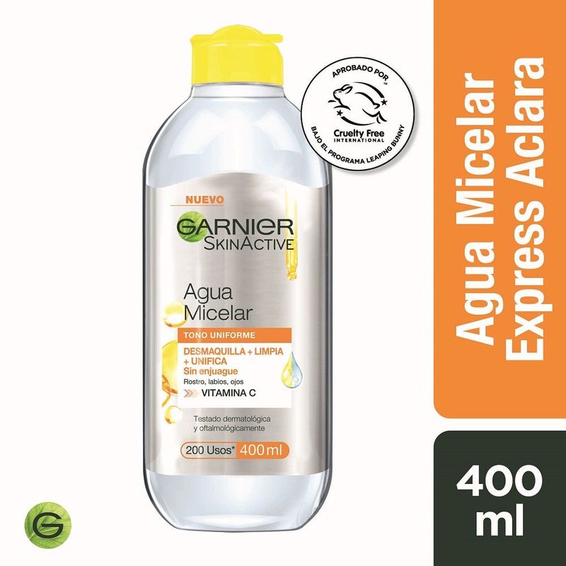 GARNIER - Agua Micelar Vitamina C