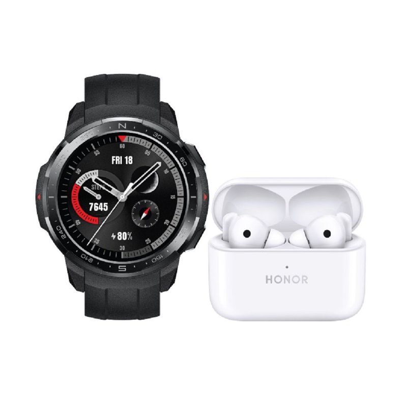  - (D)SMARTWATCH GS PRO BLACK EARBUSD 2 LITE HONOR