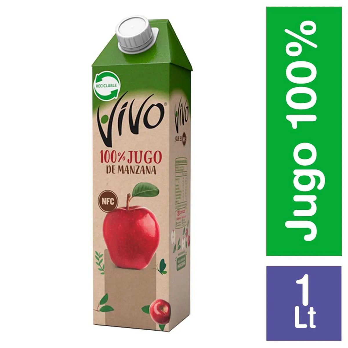 VIVO - Néctar Manzana 100% Fruta