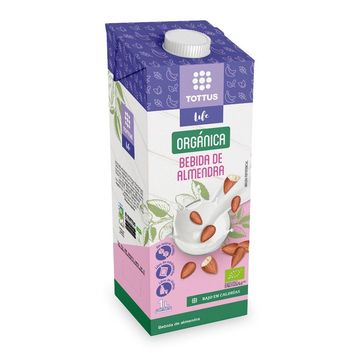 TOTTUS LIFE - Bebida de Almendras Orgánica