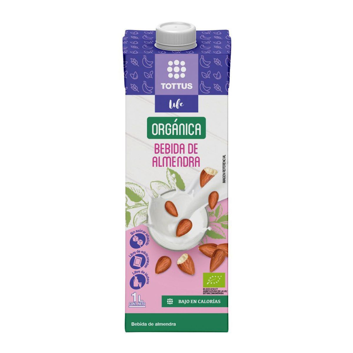 TOTTUS LIFE - Bebida de Almendras Orgánica