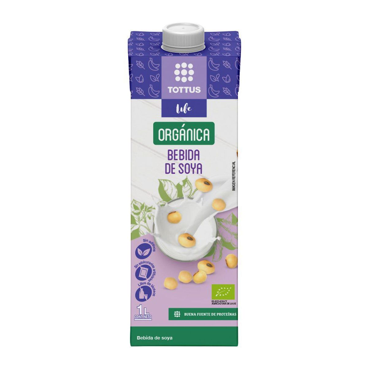 TOTTUS LIFE - Bebida de Soya Orgánica