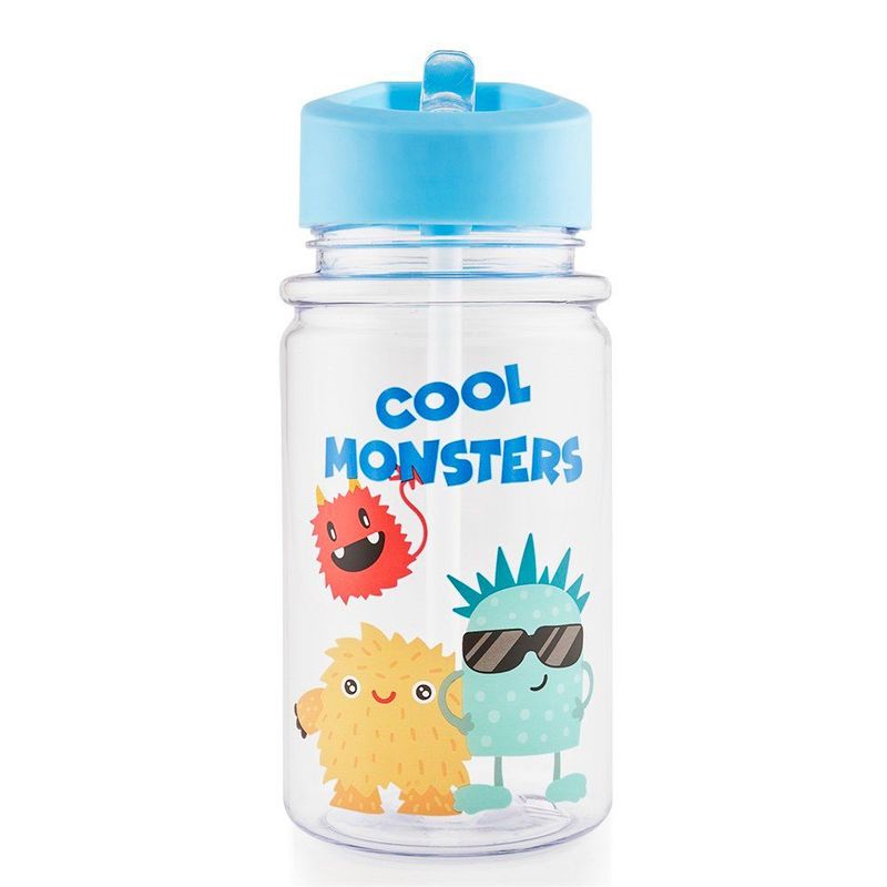 CASA JOVEN - Botella con Bombilla 500 ml Monstruos