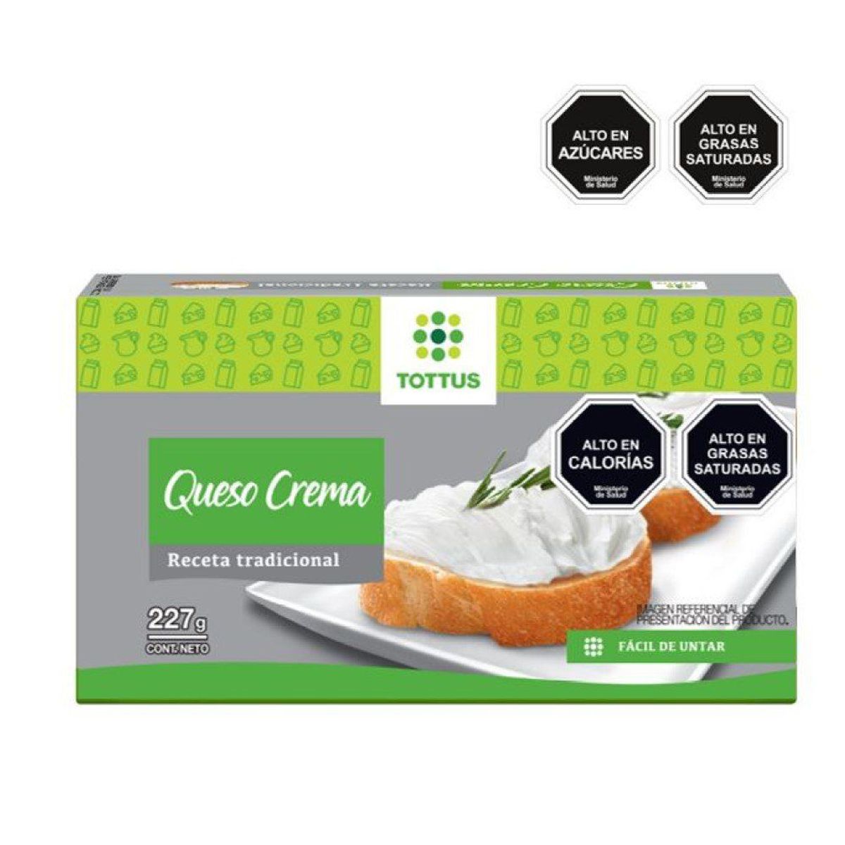 TOTTUS - Queso Crema Barra