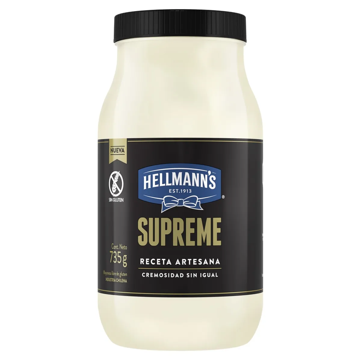 HELLMANN'S - Mayonesa Supreme Artesana Hellmanns Frasco 735 g