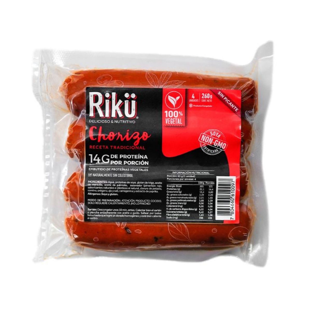 RIKU - Chorizo Vegano