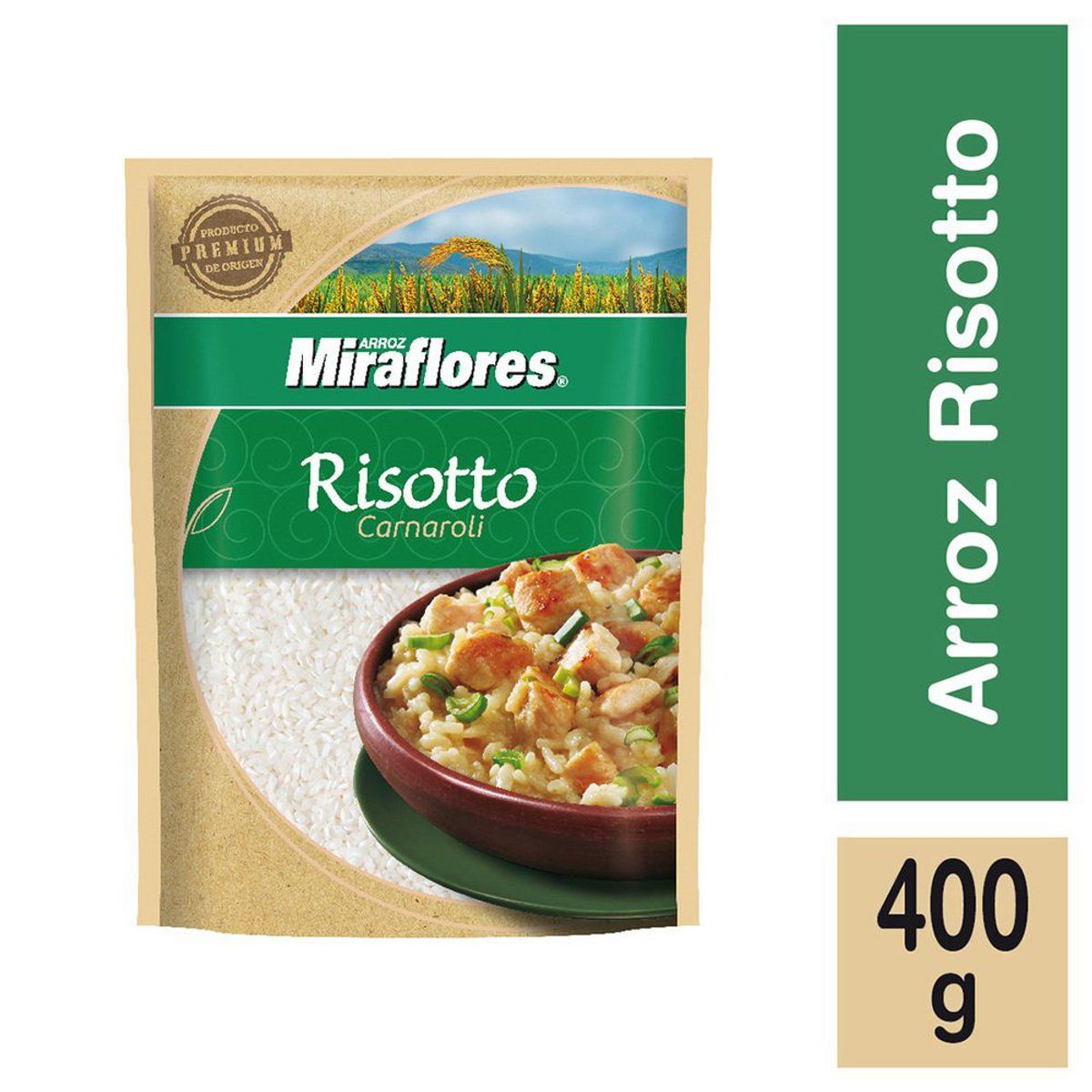 MIRAFLORES - ARROZ RISOTTO MIRAFLORES 0.4 KL