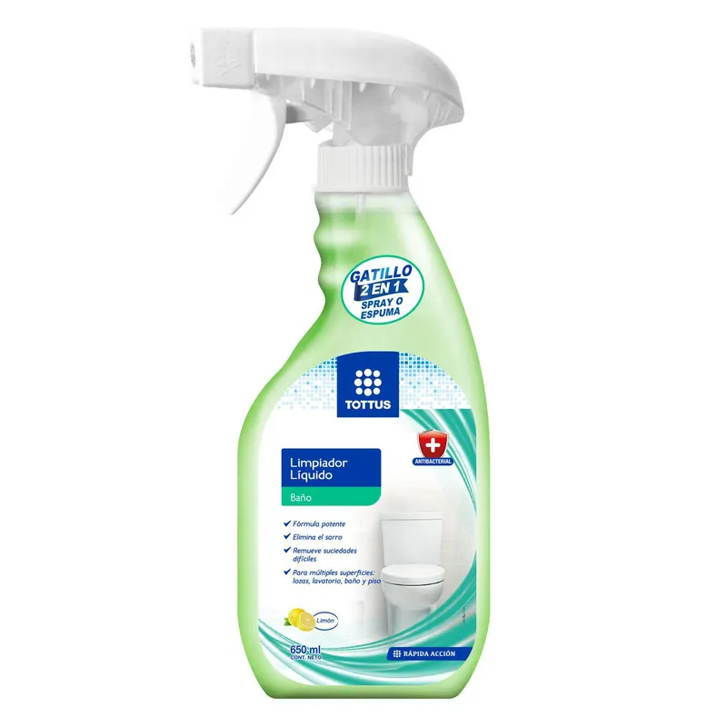 TOTTUS - Limpiador Líquido Baño Botella