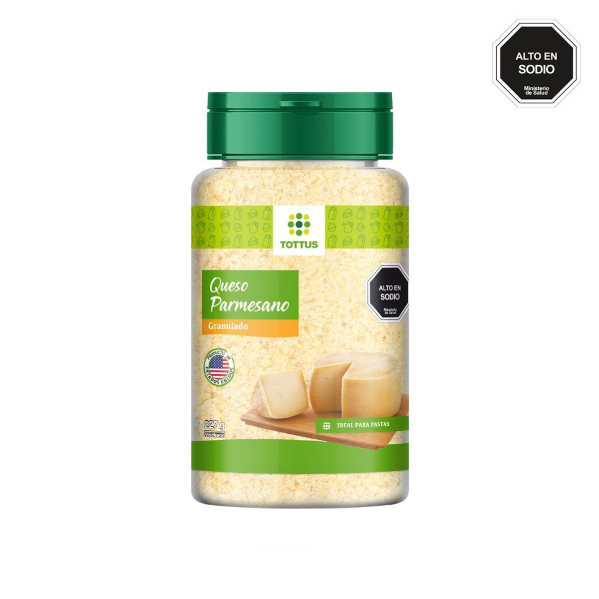 TOTTUS - Queso Parmesano en Frasco