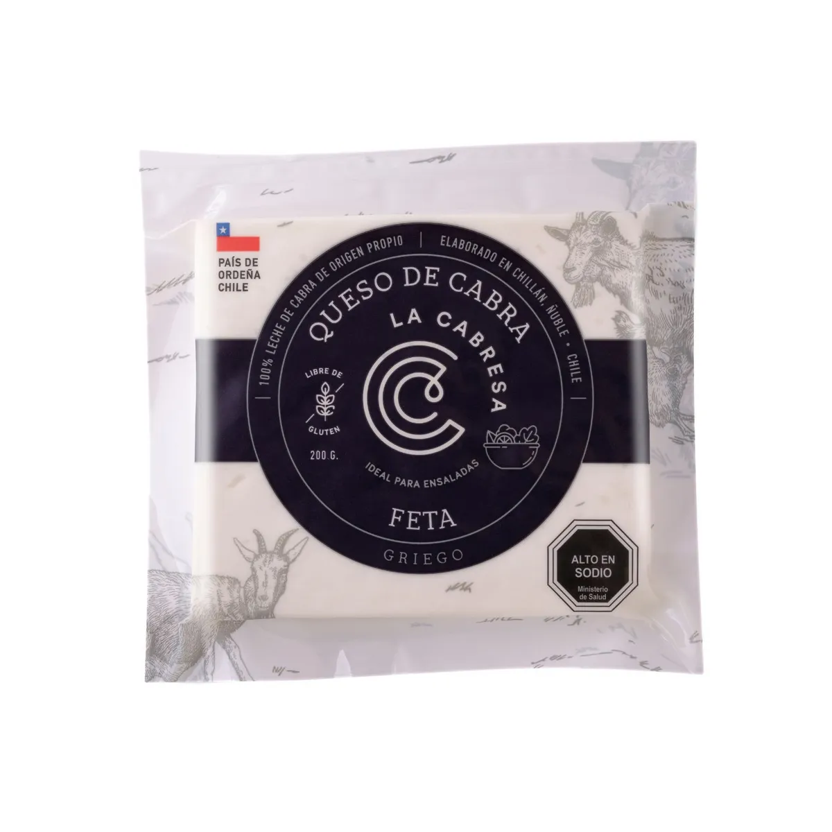 LA CABRESA - Queso de Cabra Feta Griego La Cabresa 200 g