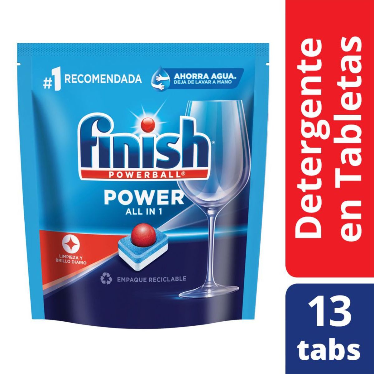 FINISH - Detergente Lavavajillas Tableta