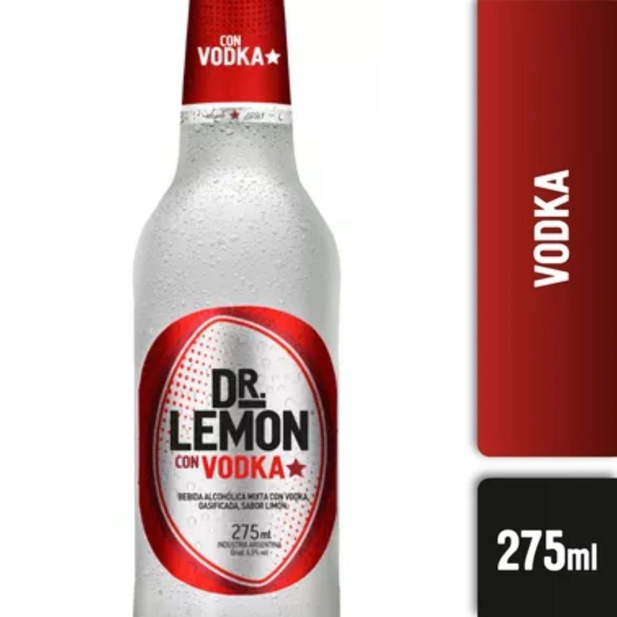 DR LEMON - Botella Vodka Coctel Dr. Lemon 4° 275 cc