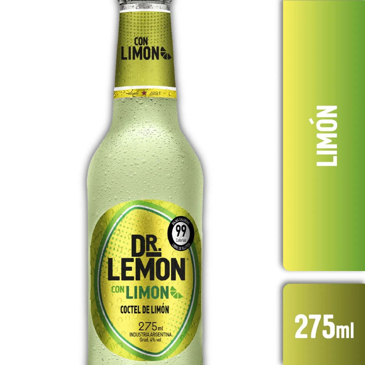 DR LEMON - Botella Limón Coctel Dr. Lemon 4° 275 cc