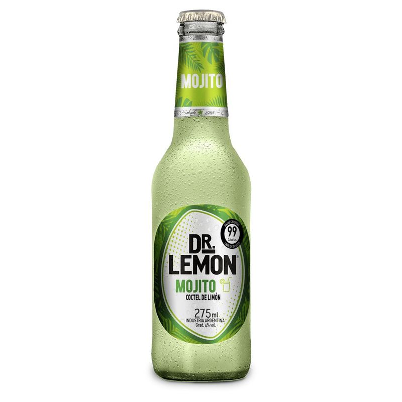 DR LEMON - Botella Mojito Coctel Dr. Lemon 4° 275 cc