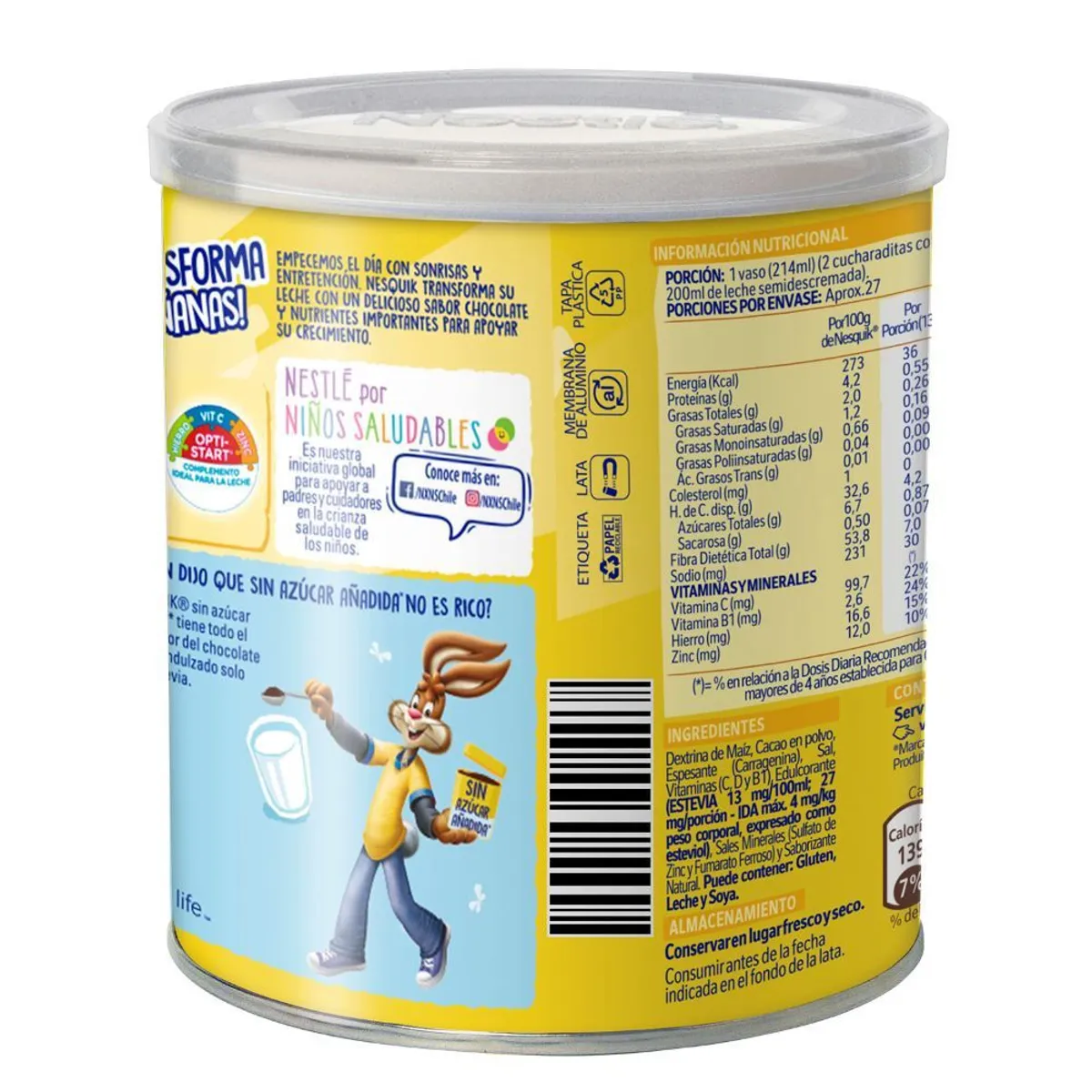 NESQUIK - Saborizante Sin Azúcar