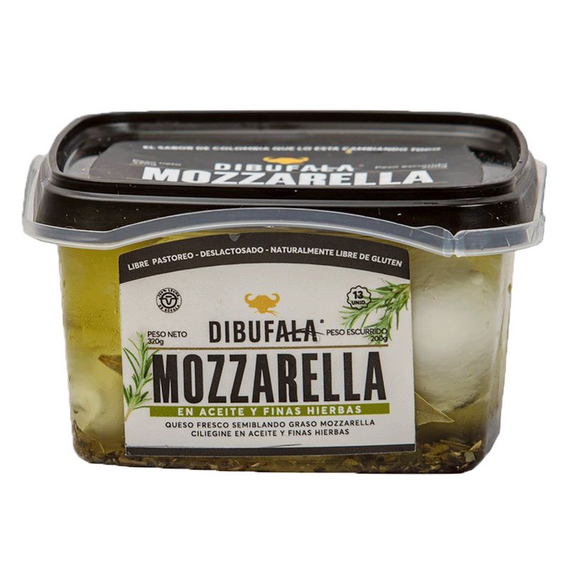 DIBUFALA - Queso Mozzarella Finas Hierbas