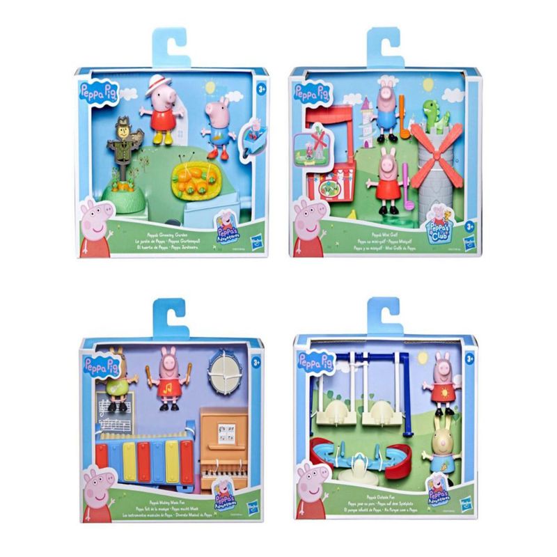 PEPPA PIG - Muñeca Peppa Pig Peppa Moments Surtido