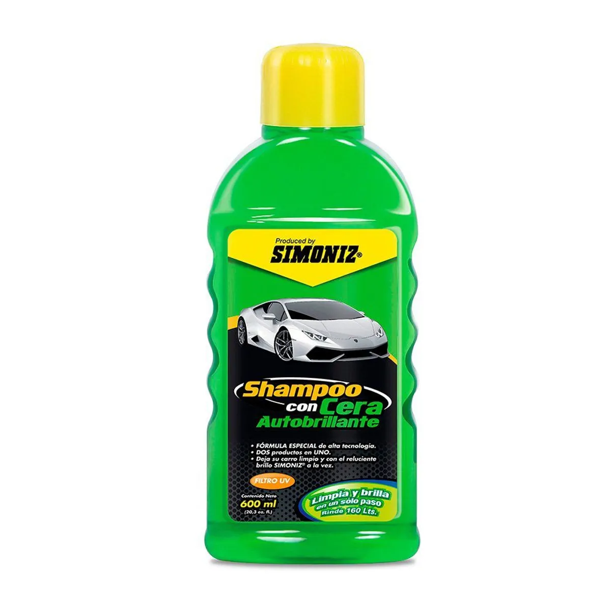 SIMONIZ - Shampoo Con Cera Autobrillante 600 Ml