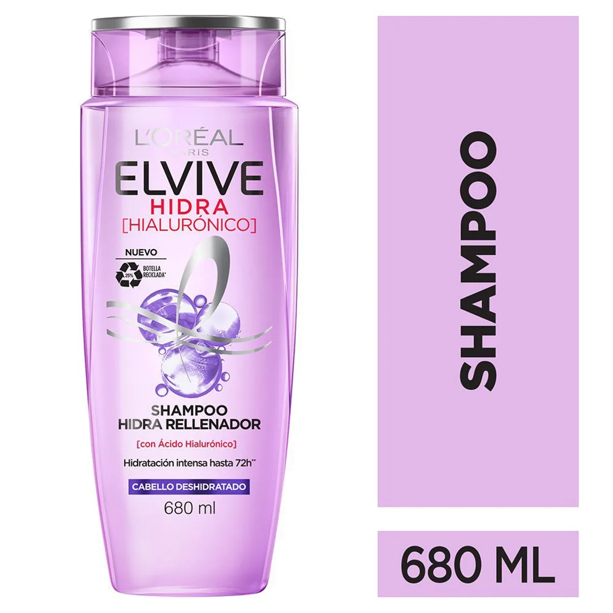 ELVIVE - Shampoo Elvive Hidra Hialurónico Cabello Seco 680 ml