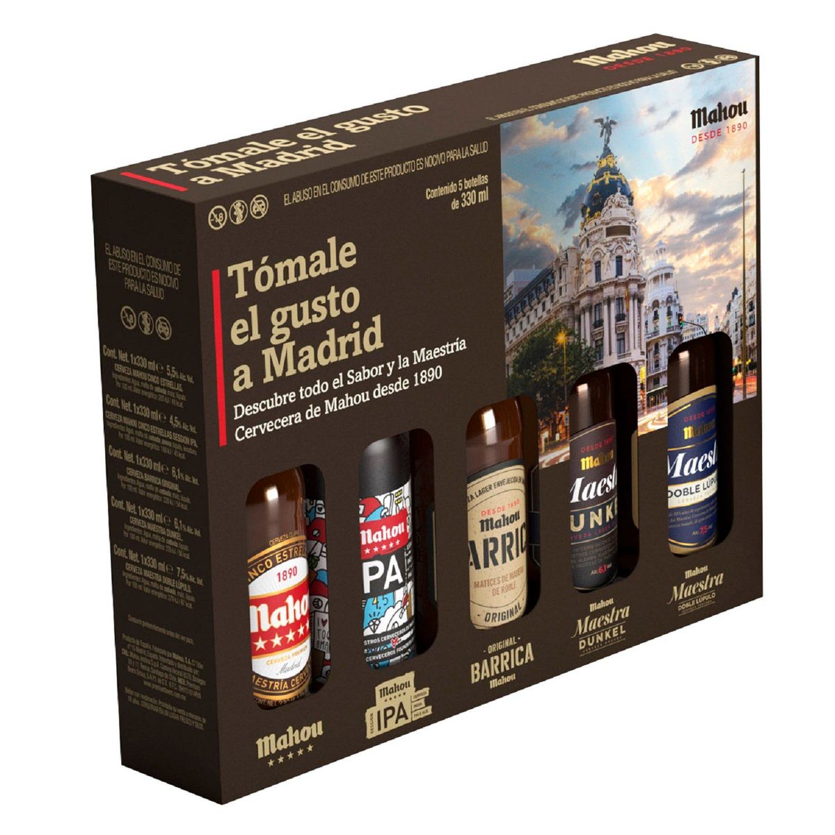 MAHOU - Pack Cerveza Botella Variedades