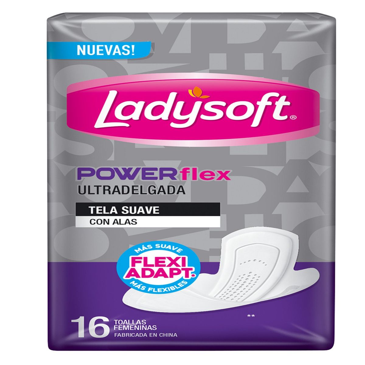 LADYSOFT - Toalla Higiénica Ultradelgada