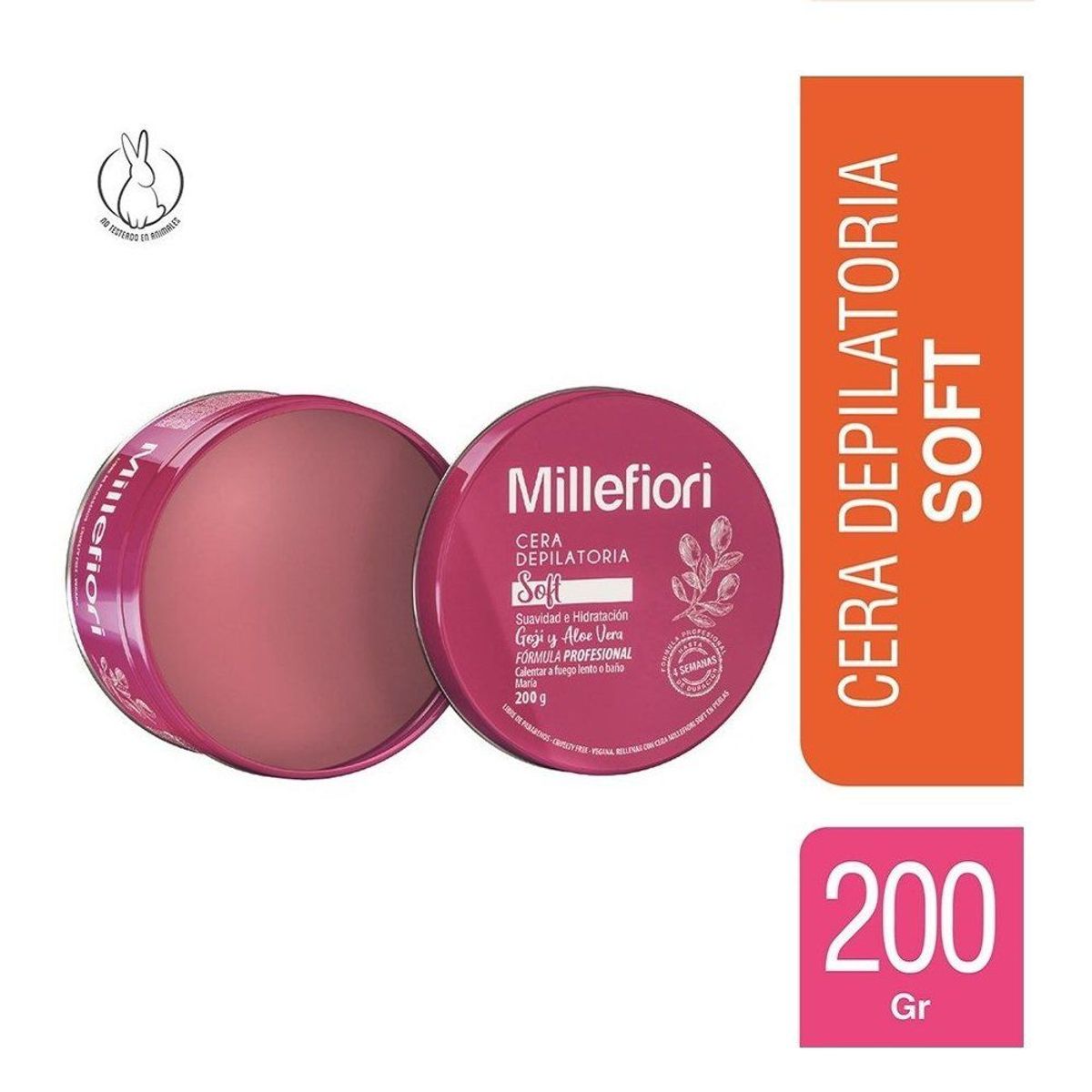 MILLEFIORI - CERA DEP. SOFT MILLEFIORI 200GR GR