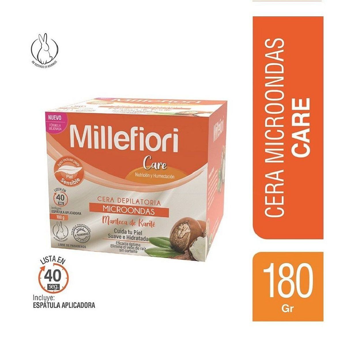 MILLEFIORI - CERA MICROONDAS CARE MILLEFIORI 180GR GR