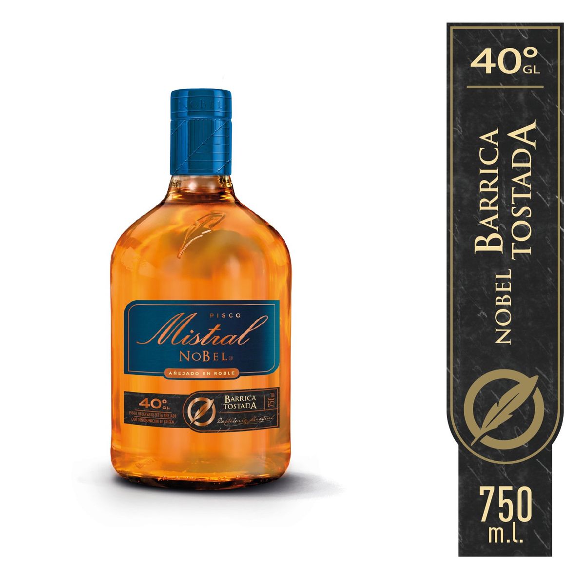 MISTRAL - Pisco Nobel Tostada 40°