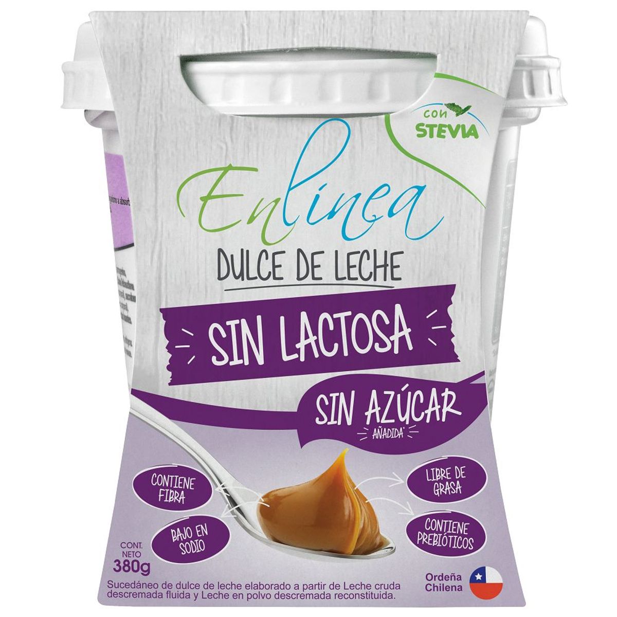 EN LINEA - Dulce de Leche sin Azúcar sin Lactosa