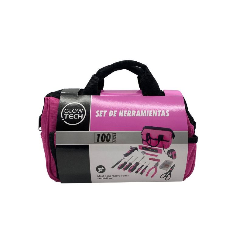 GLOWTECH - Set De Herramientas 100 Piezas