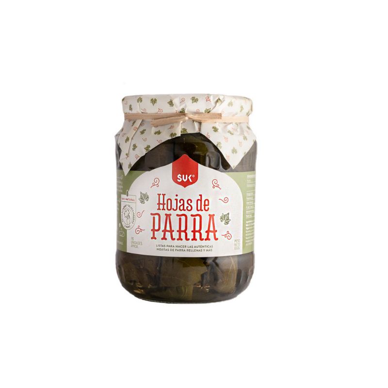 SUK - HOJAS DE PARRA SUK 650 GR