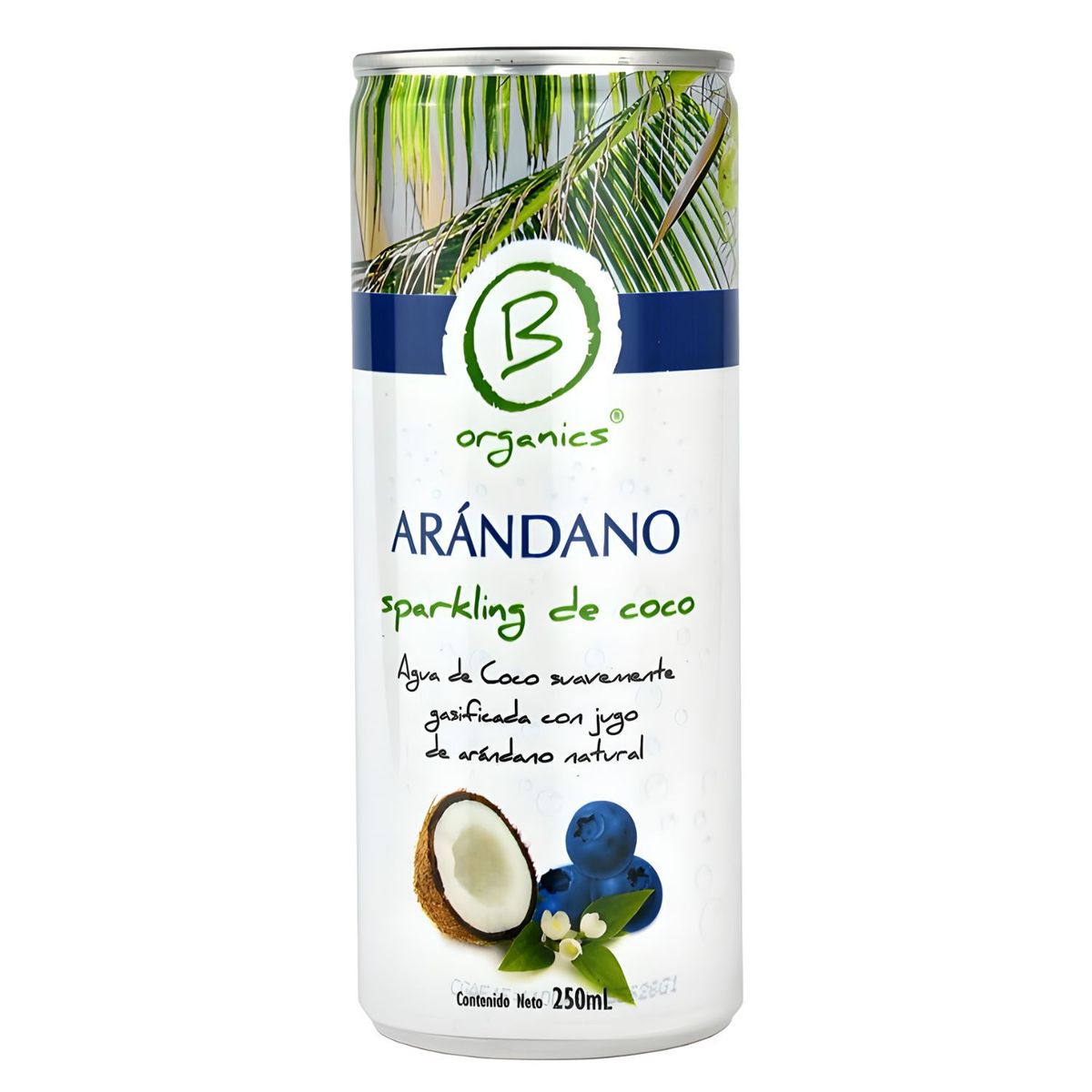 B ORGANICS - Sparkling de Coco Arándano