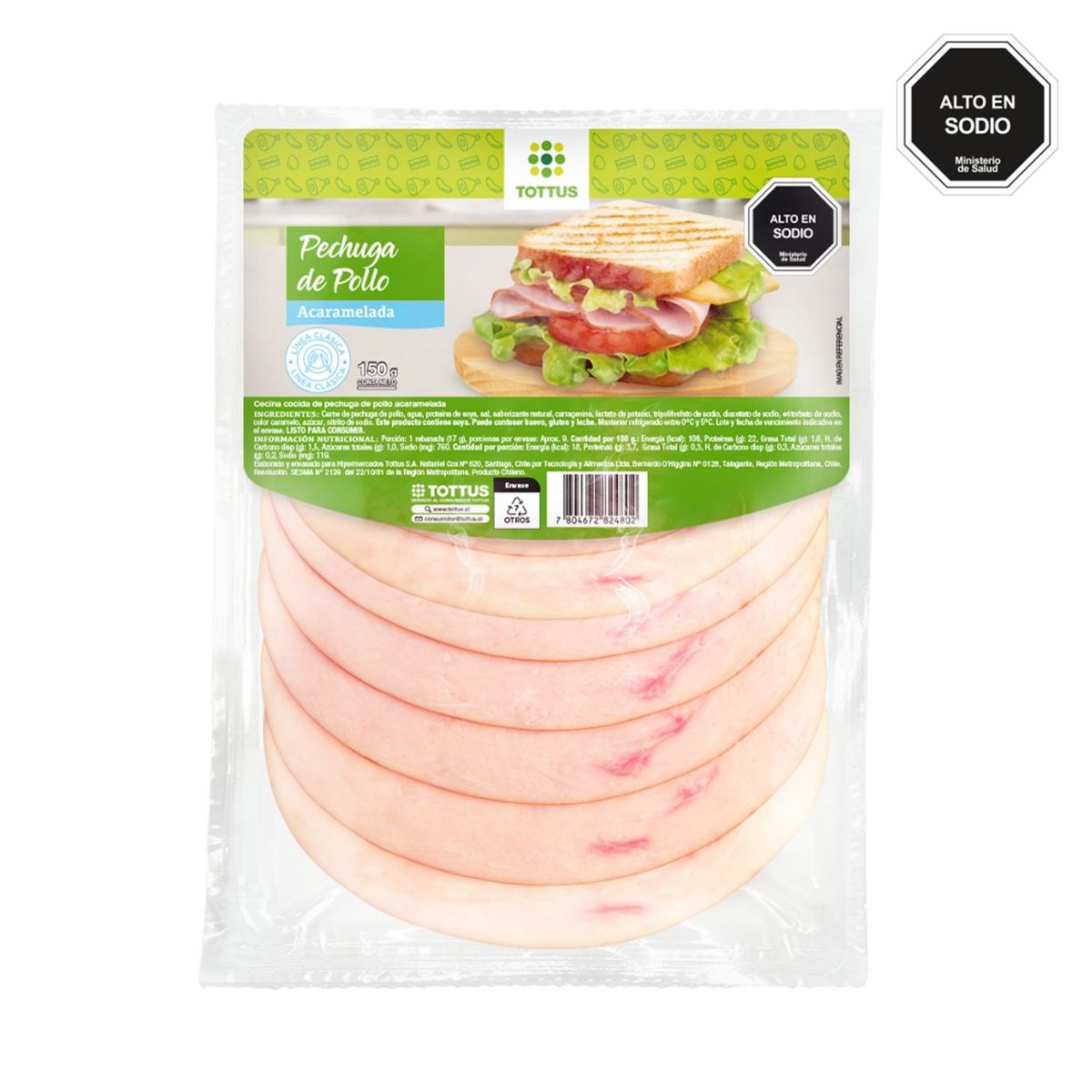 TOTTUS - Pechuga de Pollo Acaramelada