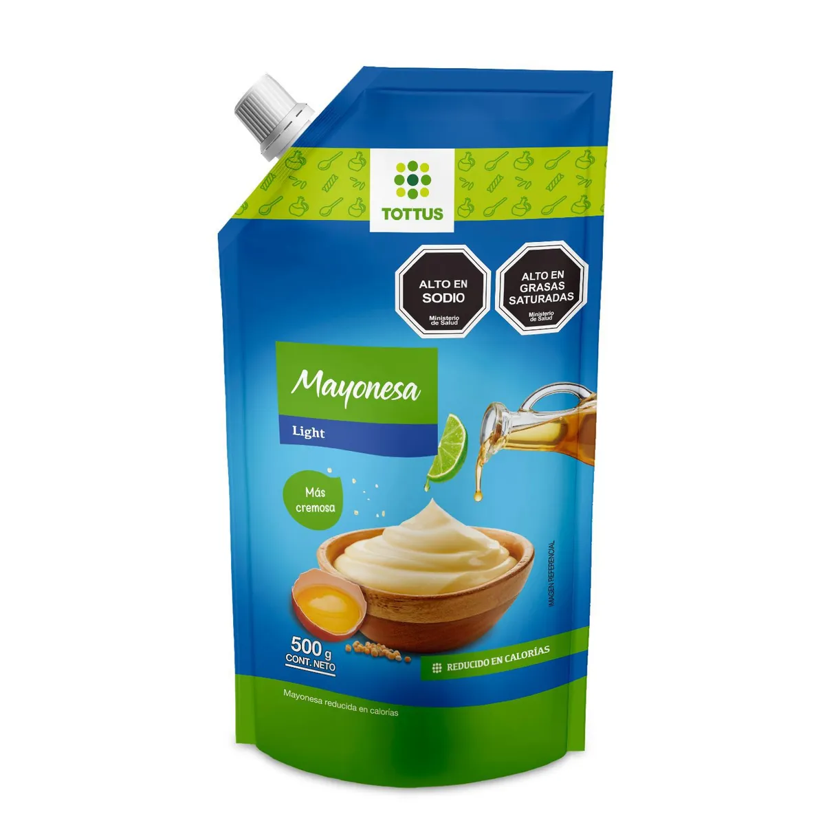 TOTTUS - Mayonesa Light Casera