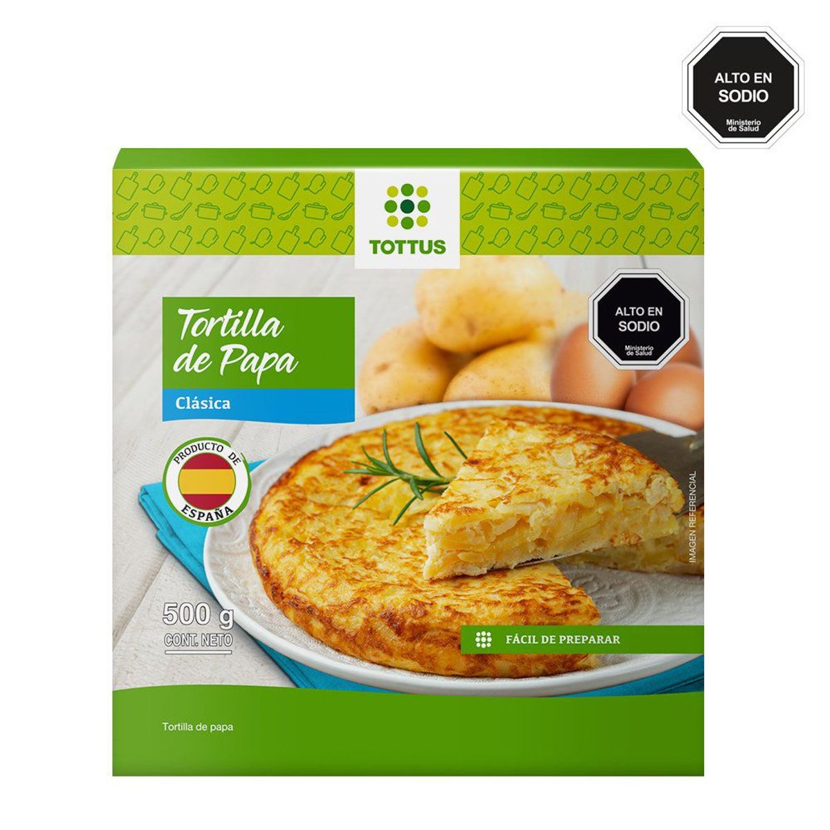 TOTTUS - Tortilla de Papa Clásica