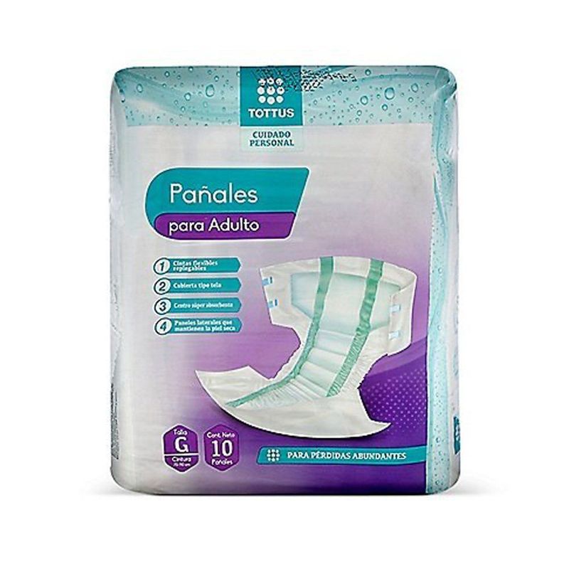 TOTTUS - Pañal Talla G Adulto