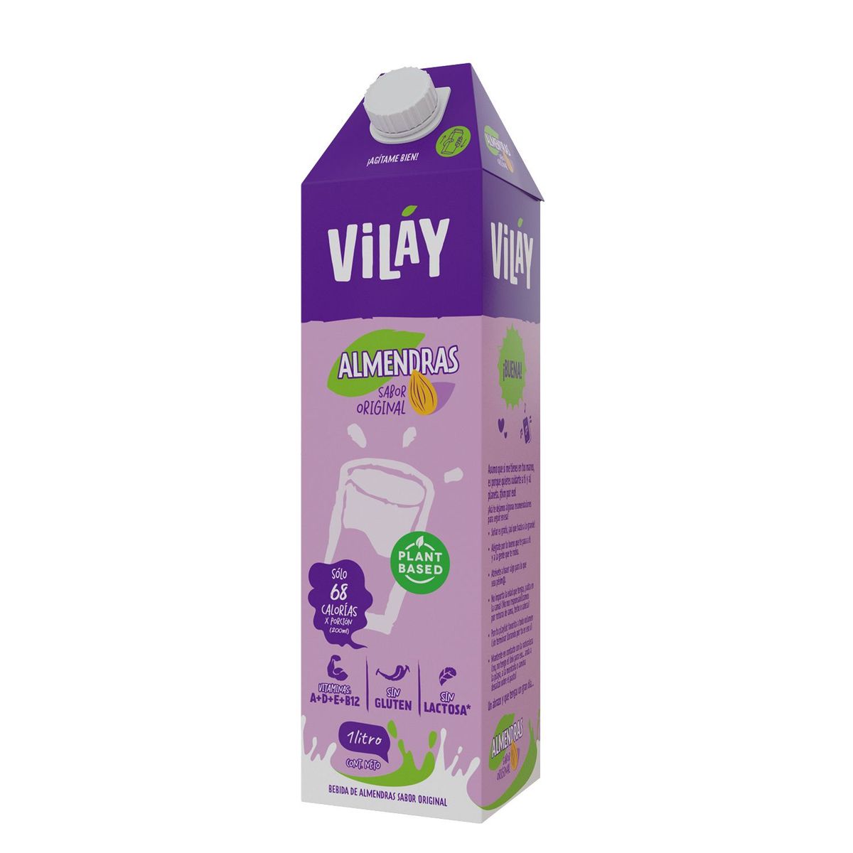 VILAY - Bebida Vegetal de Almendras Vilay 1 L