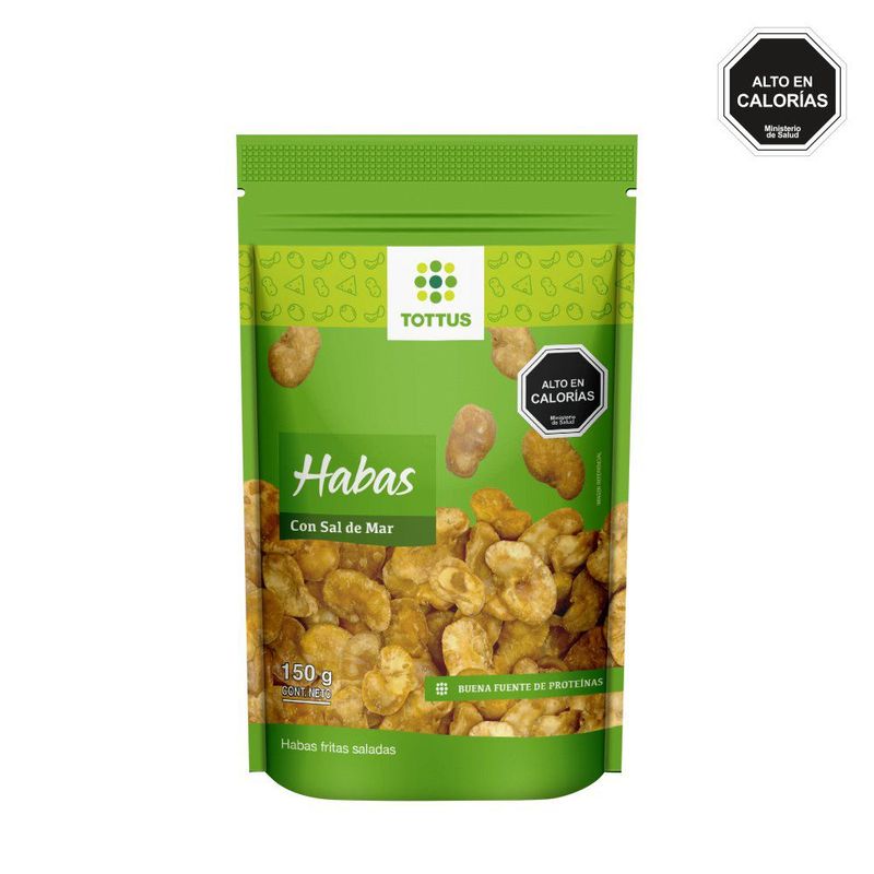 TOTTUS - Habas con Sal de Mar Tottus 150 g