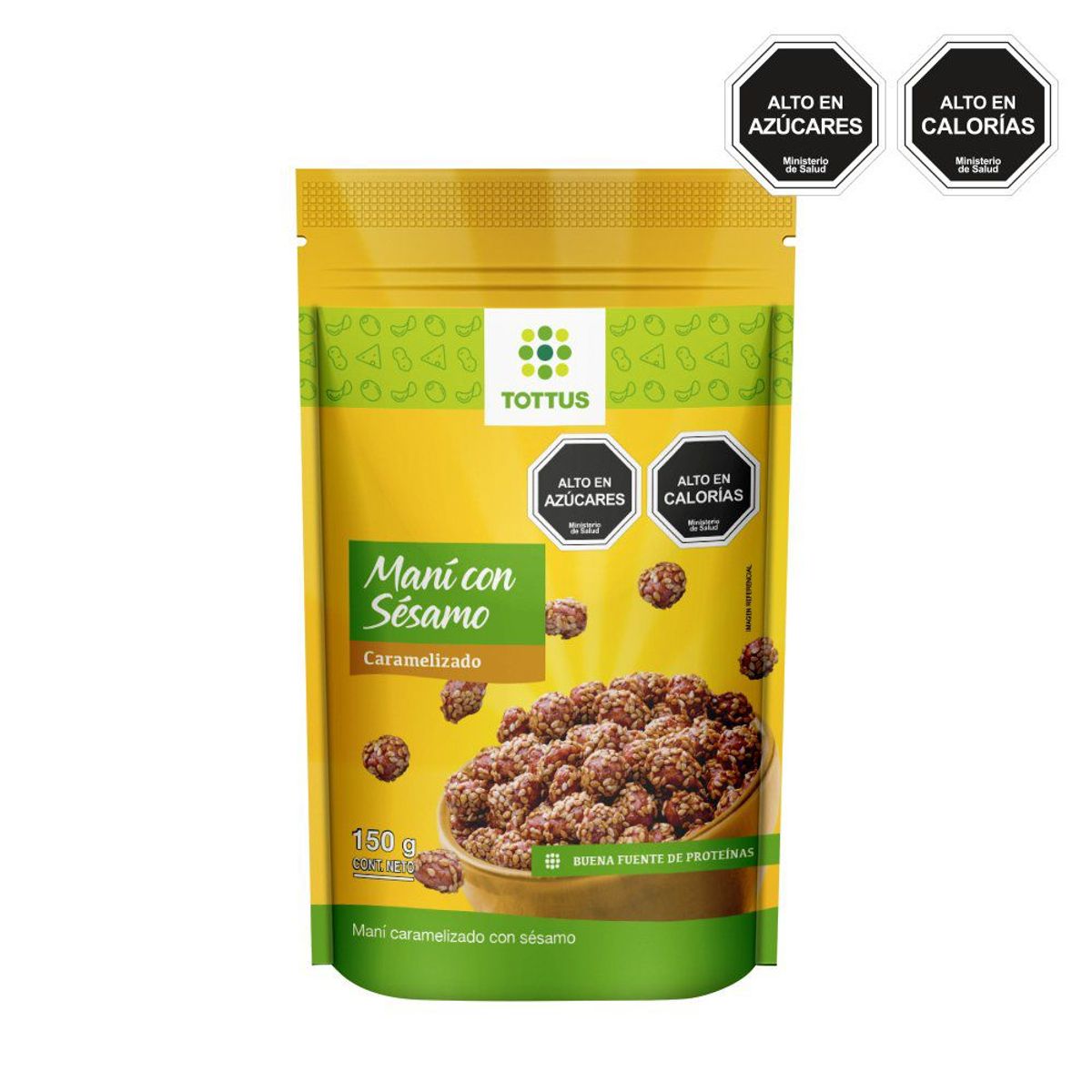 TOTTUS - Maní con Sésamo Tottus 150 g