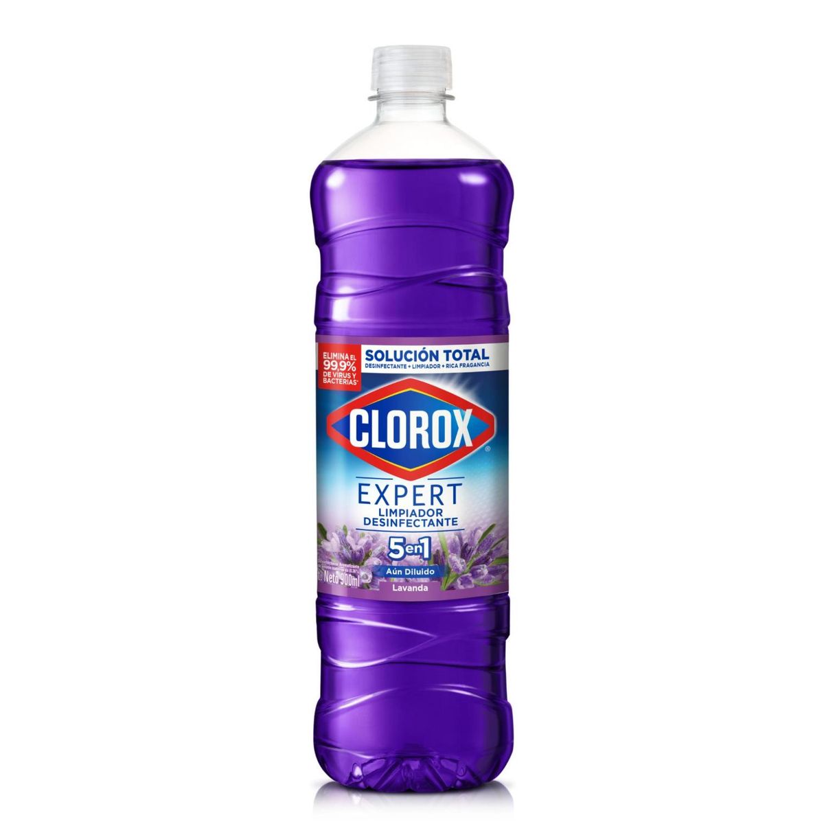 CLOROX - Limpiador Desinfectante Clorox Lavanda Botella 900 ml