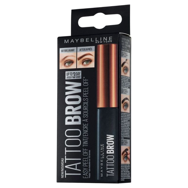 MAYBELLINE - Tinta Para Cejas Peel Off Tattoo Brow 2 Medium Brown