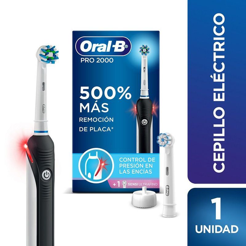 ORAL B - Cepillo de Dientes Eléctrico 2000 Oral-B Pro Un