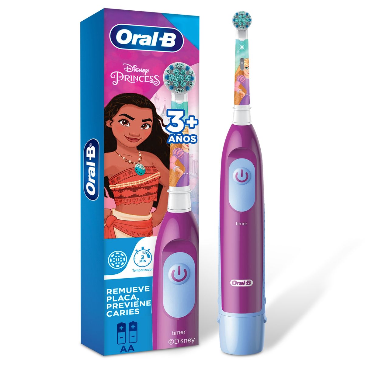 ORAL B - Cepillo de Dientes Eléctrico Infantil Princesas Disney Oral-B Un
