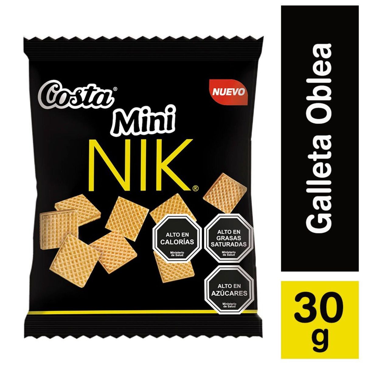 COSTA - Mini Galletas Oblea Nik 30 g