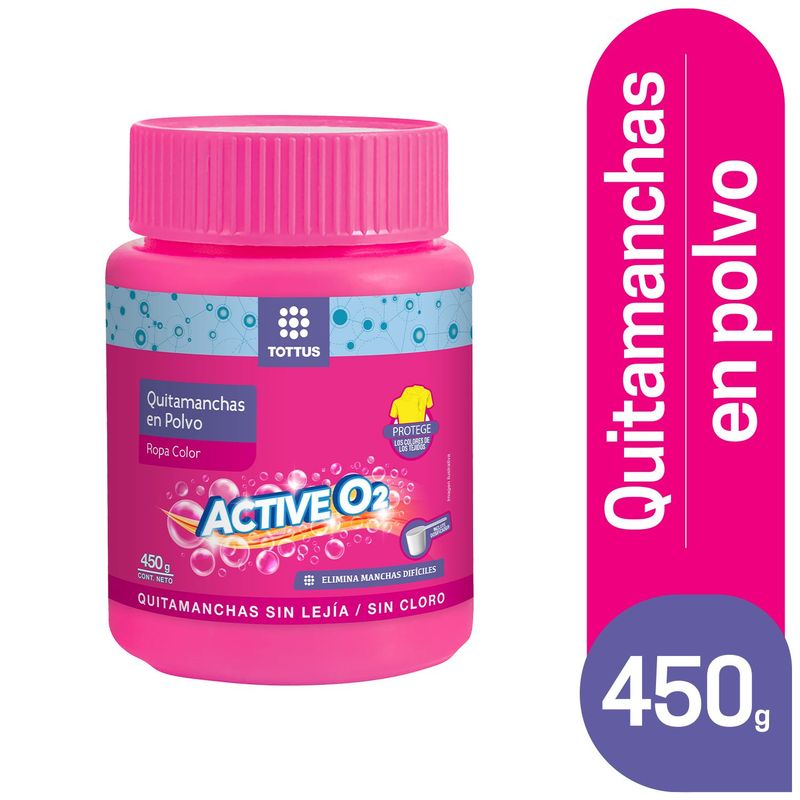 TOTTUS - QUITAMANCHAS POLVO COLOR POMO TOT 450 GR